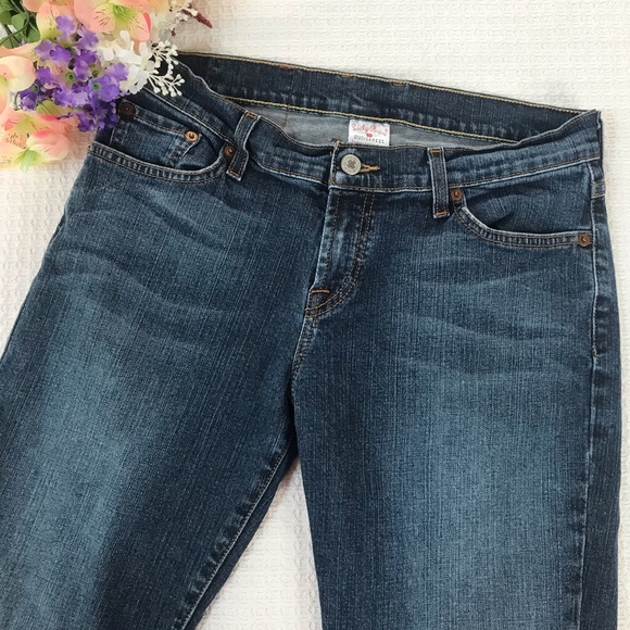 Lucky Brand Denim - 3/$20🌿 Lucky Brand Dark Wash Flare Dungarees Jean